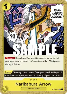 Narikabura Arrow card