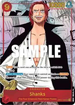 Shanks card