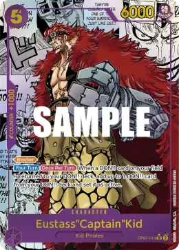 Eustass"Captain"Kid card
