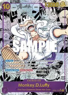 Monkey.D.Luffy card