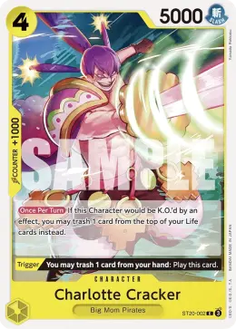 Charlotte Cracker card