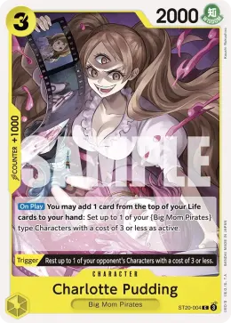 Charlotte Pudding card