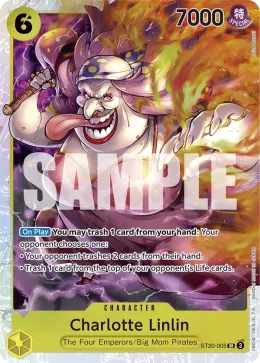Charlotte Linlin card