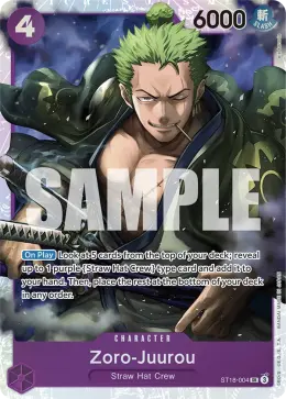 Zoro-Juurou card