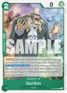 Gordon card