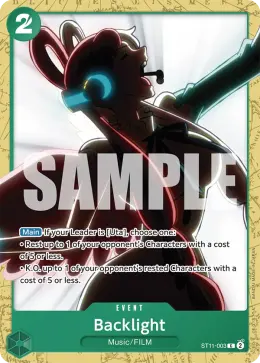 Backlight card