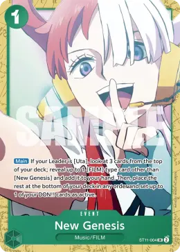 New Genesis card