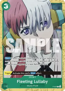 Fleeting Lullaby card