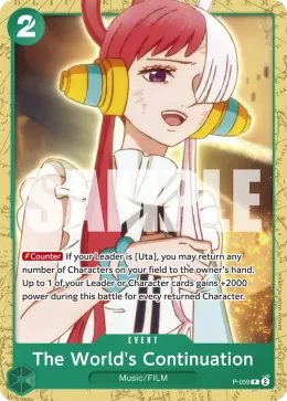 The World's Continuation card