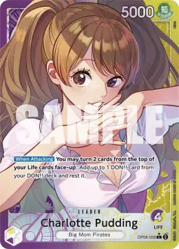 Charlotte Pudding card