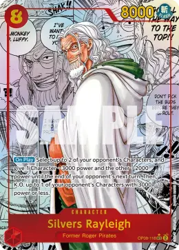 Silvers Rayleigh card