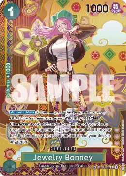 Jewelry Bonney card
