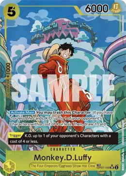 Monkey.D.Luffy card