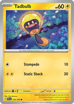 Tadbulb card
