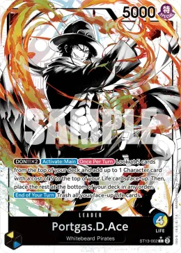 Portgas.D.Ace card