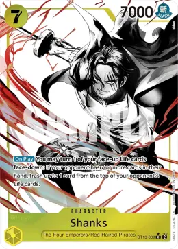 Shanks card
