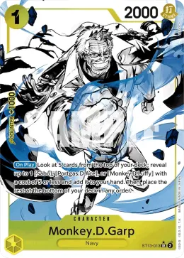 Monkey.D.Garp card