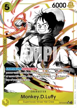 Monkey.D.Luffy card