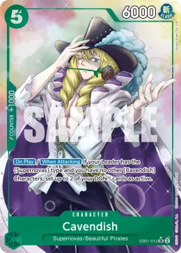 Cavendish card