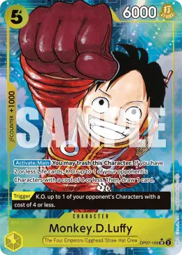 Monkey.D.Luffy card