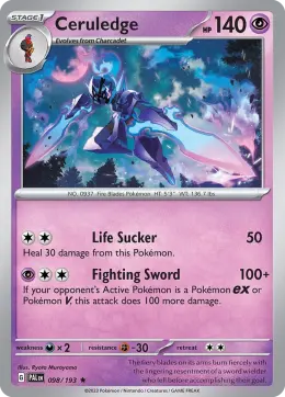 Ceruledge card