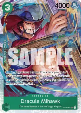 Dracule Mihawk card
