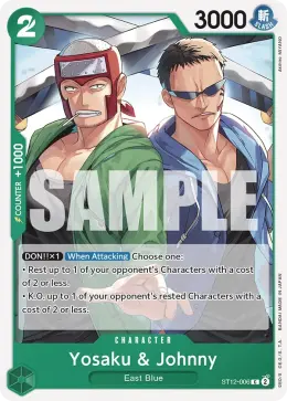 Yosaku & Johnny card
