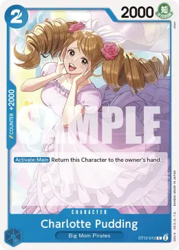 Charlotte Pudding card