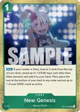 New Genesis card