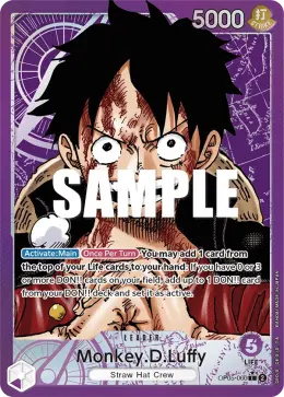 Monkey.D.Luffy card