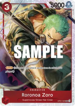 Roronoa Zoro card