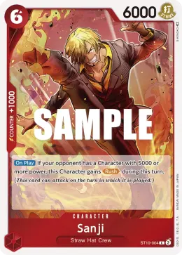Sanji card