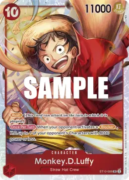 Monkey.D.Luffy card