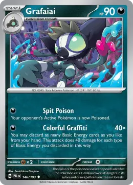 Grafaiai card