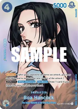 Boa Hancock card