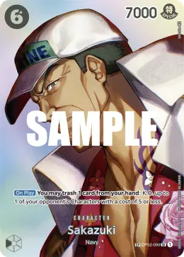Sakazuki card