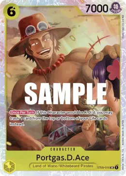 Portgas.D.Ace card
