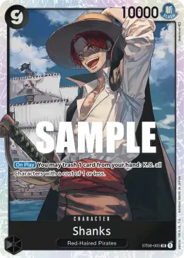 Shanks card