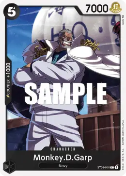 Monkey.D.Garp card