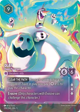 Olaf card