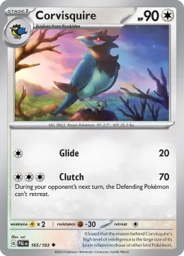 Corvisquire card