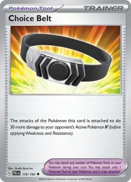 Choice Belt card