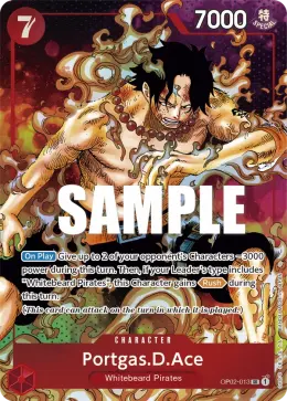 Portgas.D.Ace card