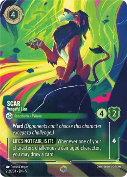 Scar card