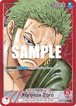 Roronoa Zoro card