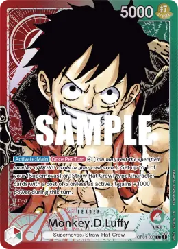 Monkey.D.Luffy card