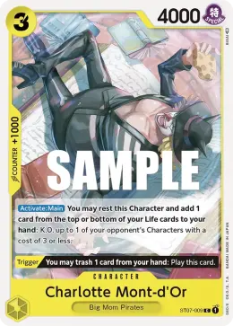 Charlotte Mont-d'or card
