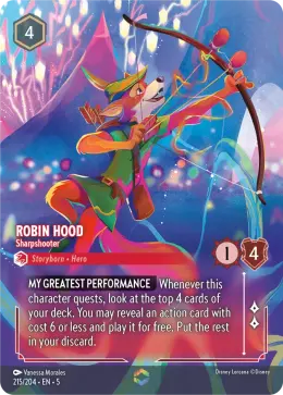 Robin Hood card