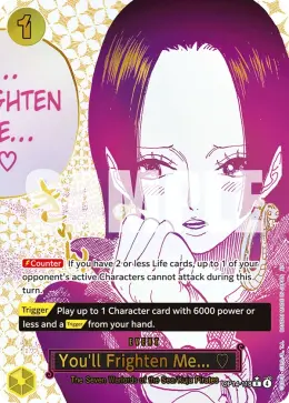 You'll Frighten Me... ♡ card