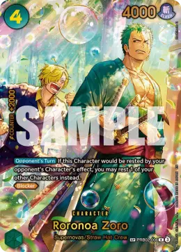 Roronoa Zoro card
